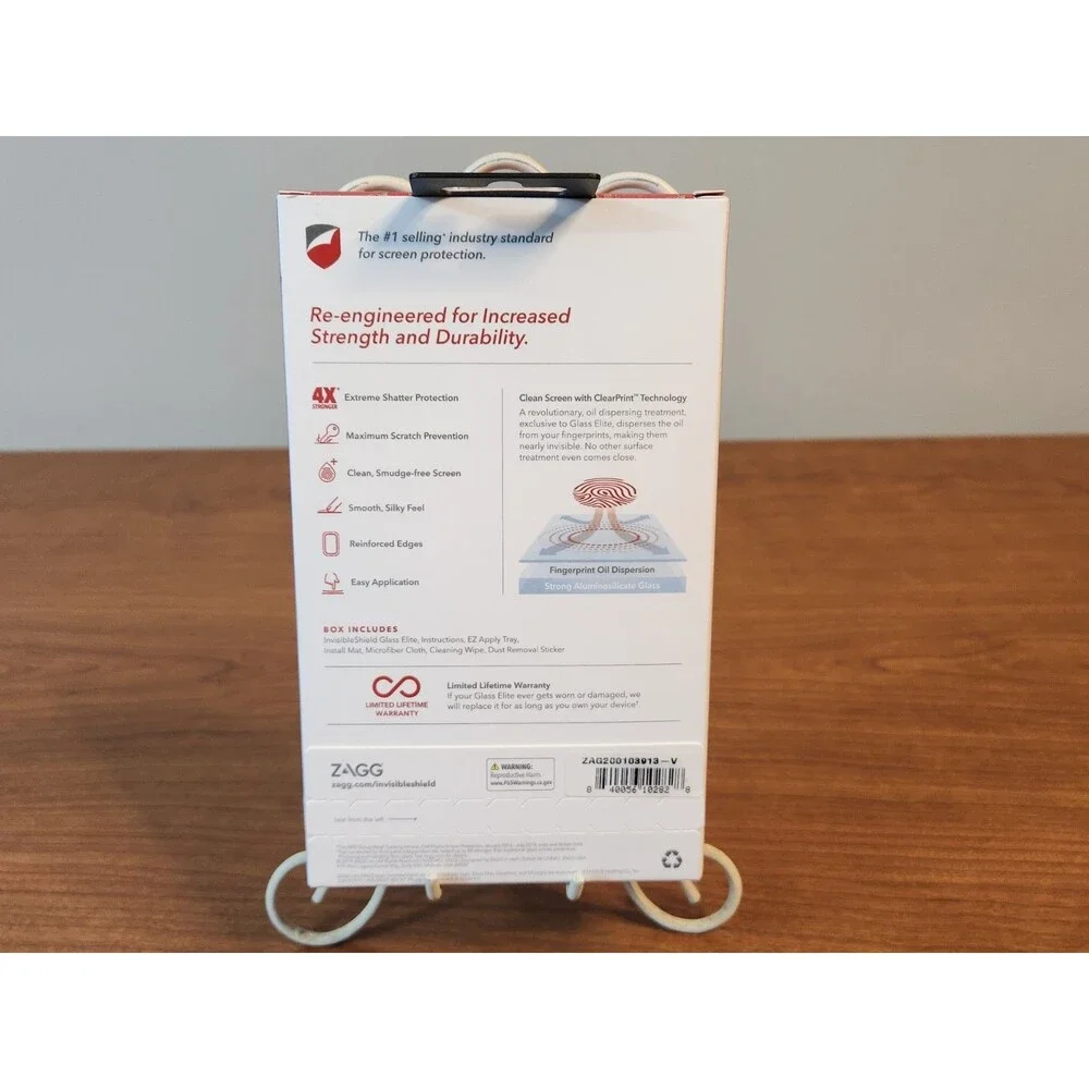 Zagg Invisible Shield Glass Elite For iPhone 11/XR Sealed New